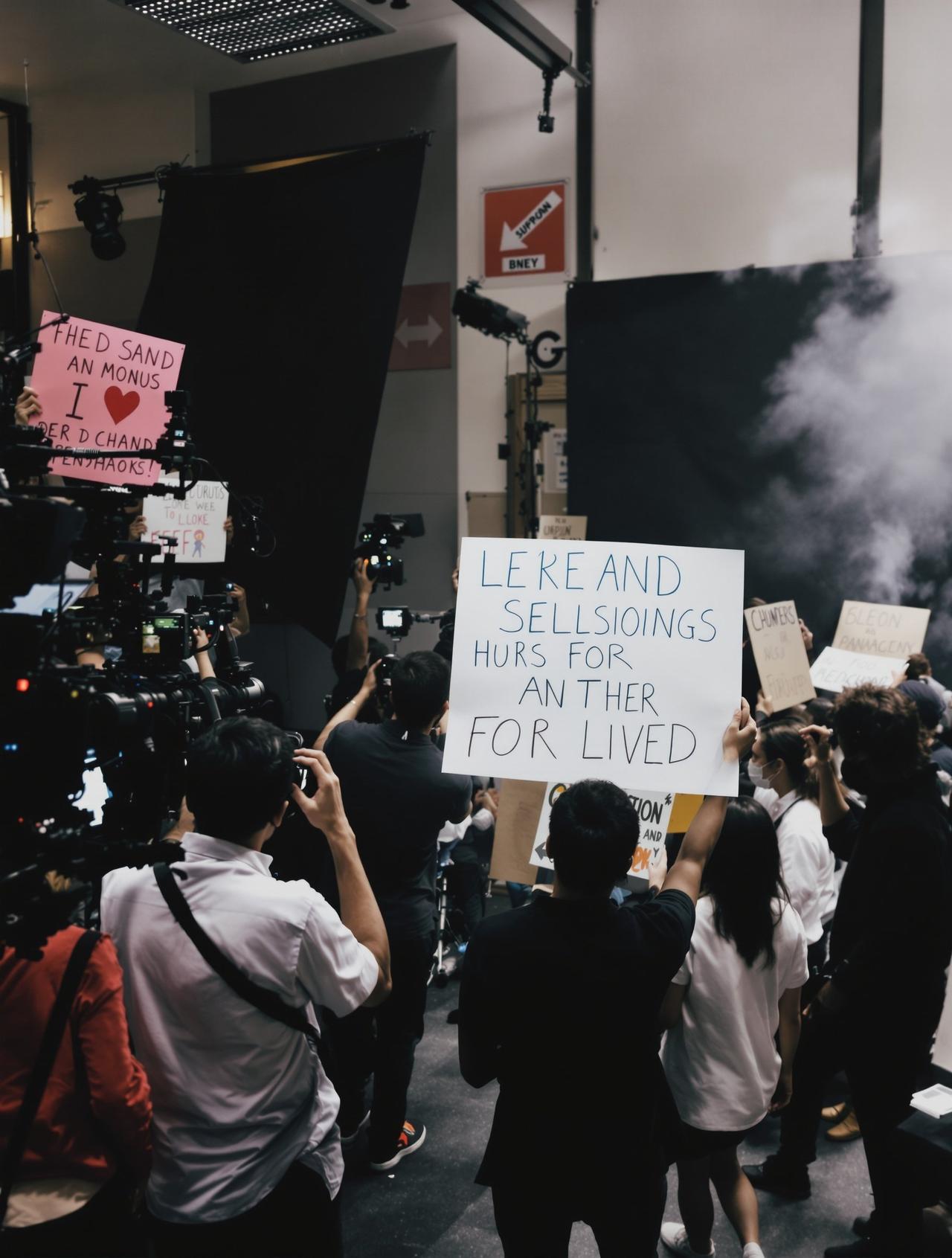 某影视公司内部员工爆料：拖欠工资已超半年，多人集体维权